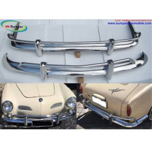 Volkswagen Karmann Ghia USA style bumpers (1955 - 1966)